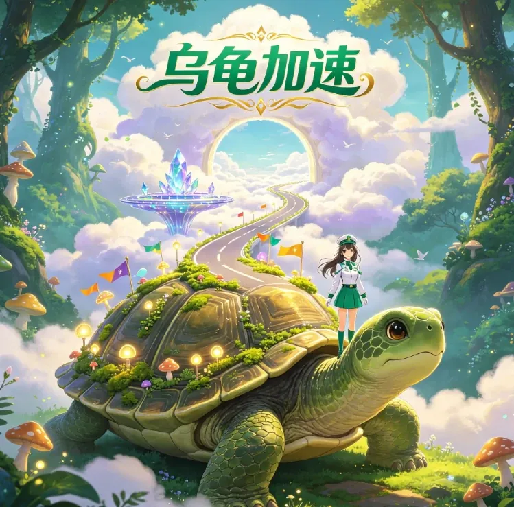 乌龟加速宣传图，本页为第三方整理页